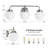 3 - Light Dimmable Vanity Light-609543460