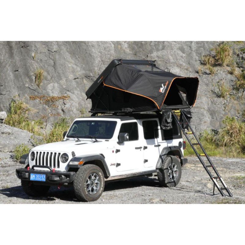 Spacieuses tentes et abris de camping en acier avec toit à DEL moderne, idéal pour les aventures en plein air