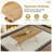 71 * 35.4 inch MDF splicing desktop Dining Table with X-shaped metal frame-93552413