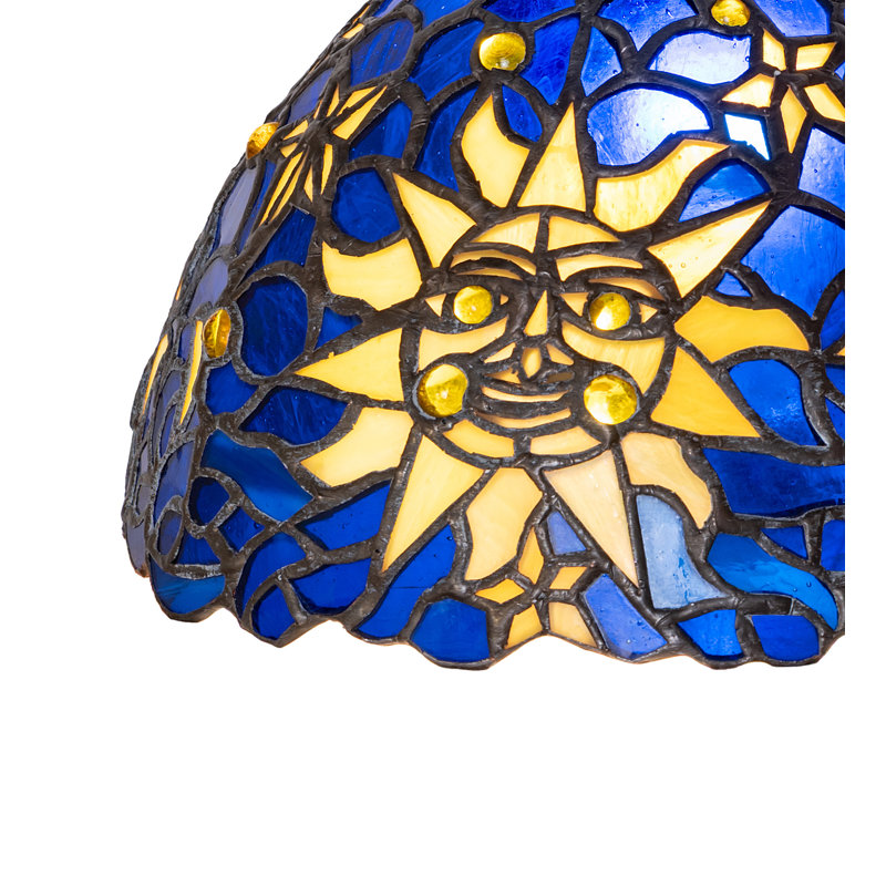 8" Wide Sun; Moon & Stars Shade
