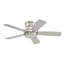 Ventilateur de plafond standard à 5 pales de 44 po avec luminaire à DEL à commande murale Tempo-1760550048