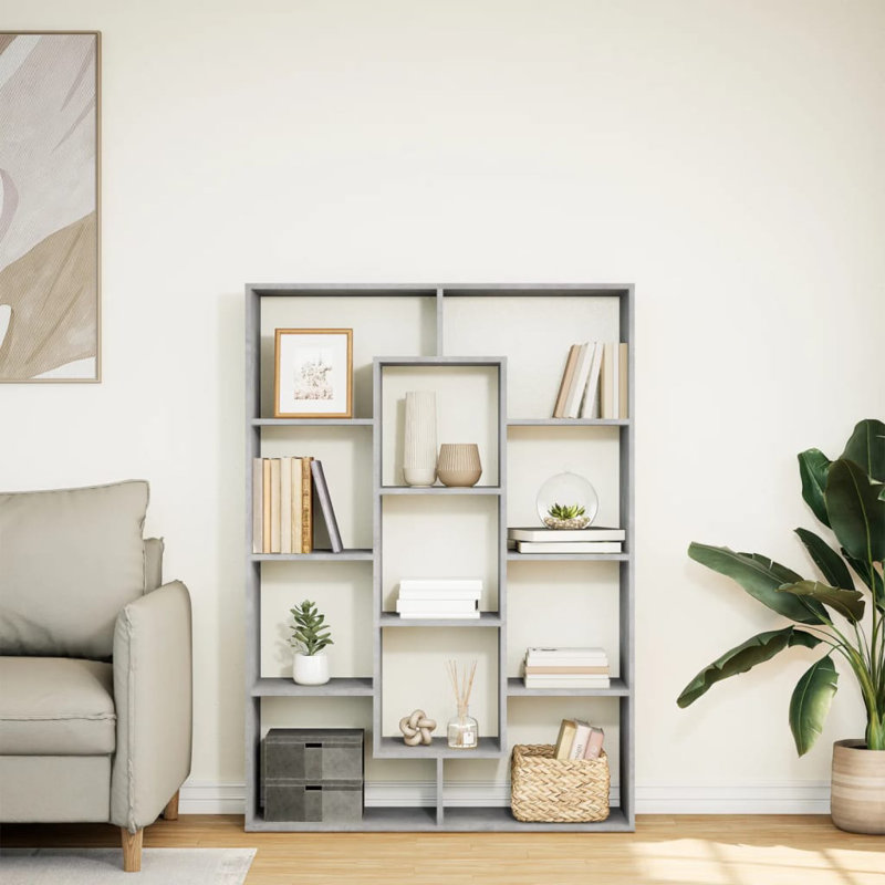 Atalie 143cm H x 102cm W Book Cabinet Bookcase