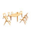 Surfliner Outdoor 9 - Piece Teak Dining Set