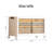 96 Qt, 1 Tiers Collapsible Storage Bins Organizer, Stackable Cube Large Plastic Storage Box With Lids & Wheels, Storage Containers For Toy, Snacks, Kitchen, Under Bed Use, Closet, Storage Organiser
