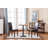 Stylish And Comfortable Leatherette Padded Parson Chair Set For Modern Living Spaces-1651489571
