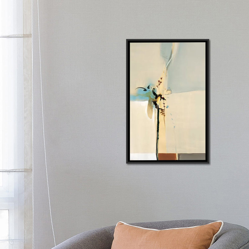 « light fast i », impression sur toile, H 26 po x l 18 po x P 1,5 po, Toile avec cadre noir, Pas de tapis