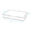 Lit pour chien avec housse amovible GreenDog Luxe Neutral Pet Napper -114533654-114533655