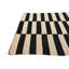 Tapis noir et blanc Jaylen