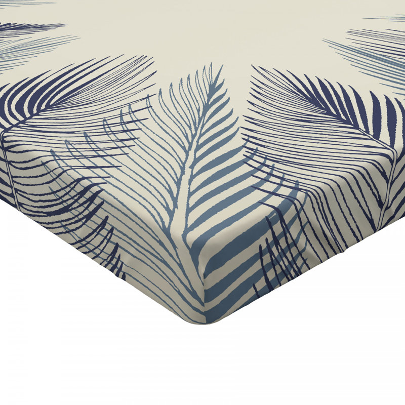 Microfiber Floral Fitted Sheet, Full Fitted Sheet