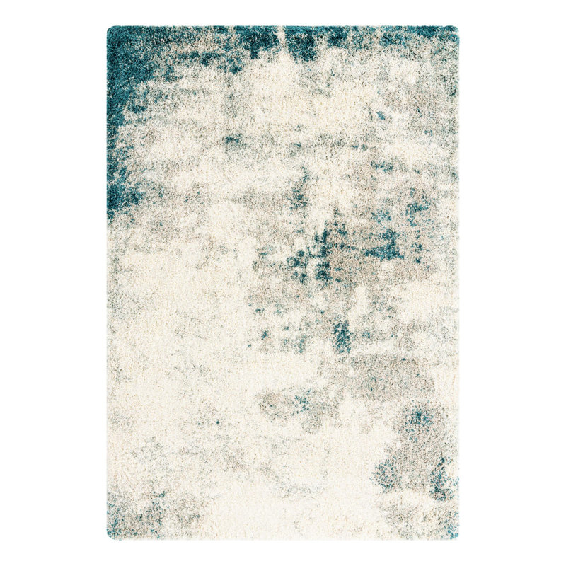 Performance Abstract Indoor Rug, Rectangle 7'1" x 10'