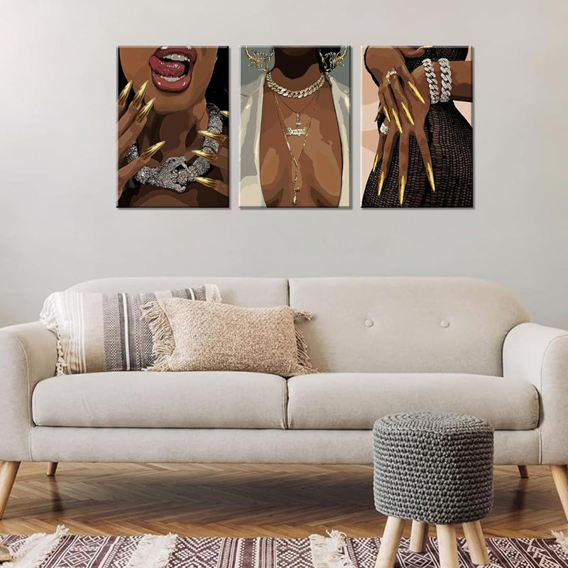 3 Piece Wrapped Canvas Set