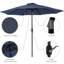 Parasol de marché uni 9 pi Nichoel-2127309570