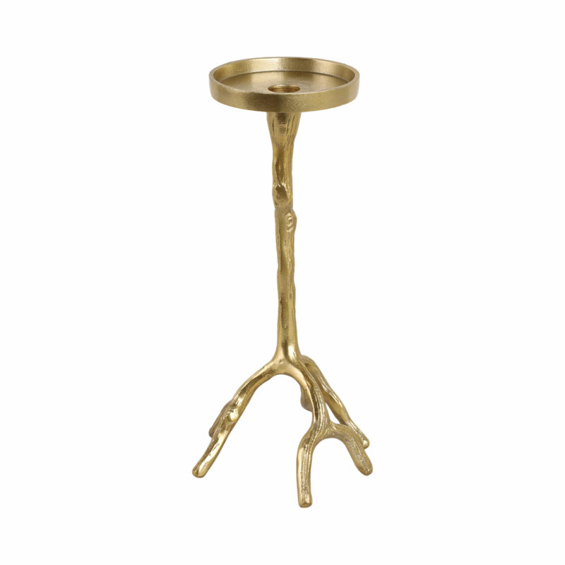 Pillar Candle Holder, 12'' H X 7'' W X 6'' D