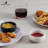 Ebern Designs Dangela Marble Condiment Server-87402409