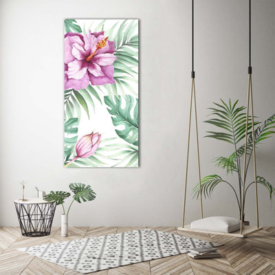 Hawaiian 1 Piece Wrapped Canvas Wall Art