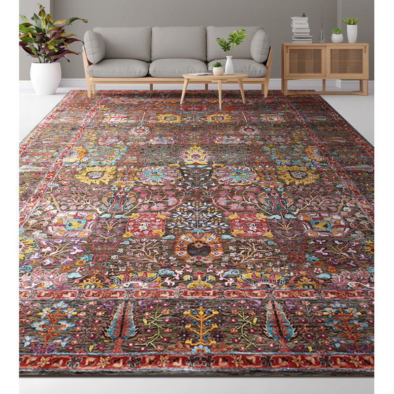Oriental Indoor Rug, Rectangle 10' x 14'