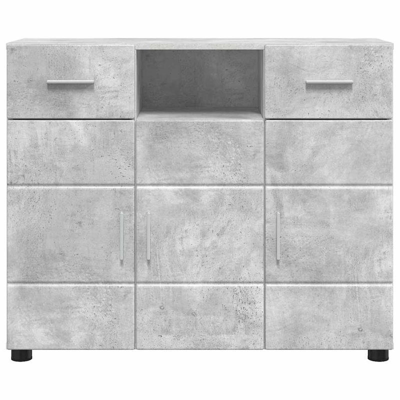 88.5cm Sideboard, Concrete Grey