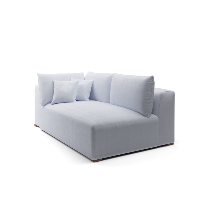 California Chaise, White