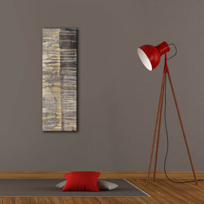 'Tectonic 2 Gold'  by Albena Hristova Canvas Wall Art