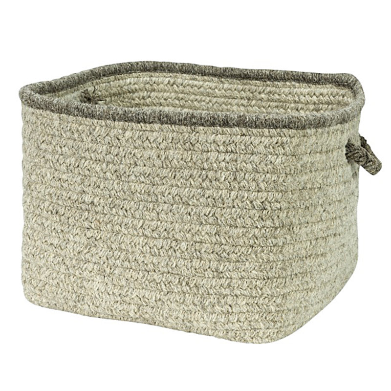 Panier en feutre, 12 x 16 x 12, Beige