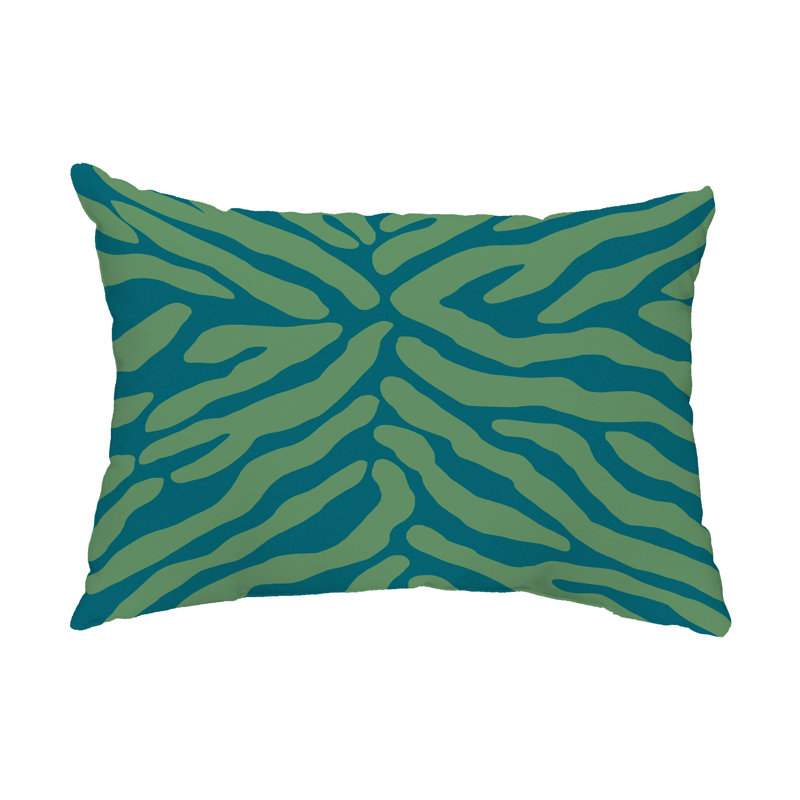  Coussin lombaire intérieur / extérieur Animal, Vert