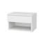 Claunch 44.6cm W Manufactured Wood Bedside Table-1600445004