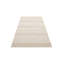 Tapis d'entrée tissé à la main, 6,6 x 9,8 pieds, 100% laine / viscose / coton, tissage plat, sans velours, 3,0 lb / pied carré | Couleur beige élégante, durable et facile à nettoyer | Parfait pour les salons, les vestibules et plus encore