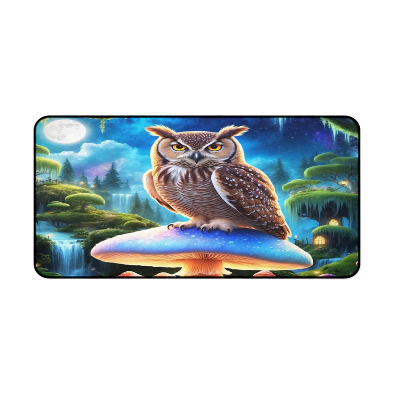 Polyester Desk Pad, 14.4x12.1