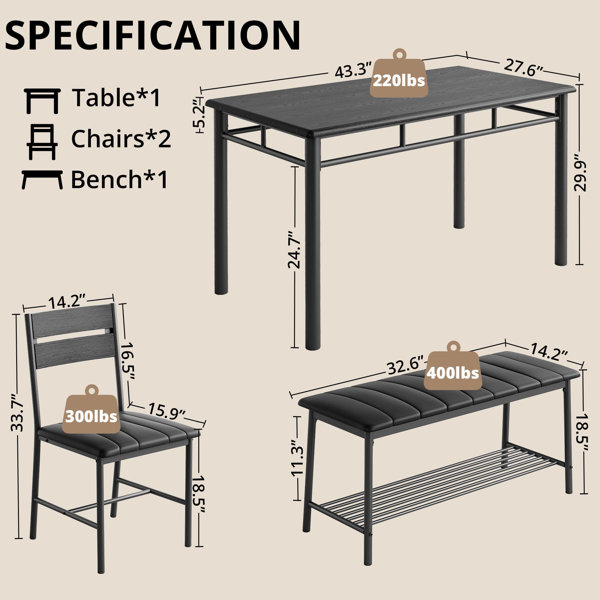 Dimensions du produit