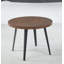 Table extensible, table de salle à manger, table de bureau, table basse, pieds en métal, plateau en MDF, 100/140 / 180X100X75Cm, couleur noyer-1076915834