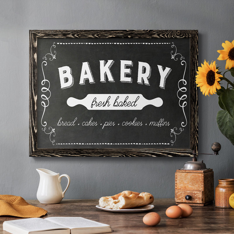" Bakery ", Black, 14" H x 20" W