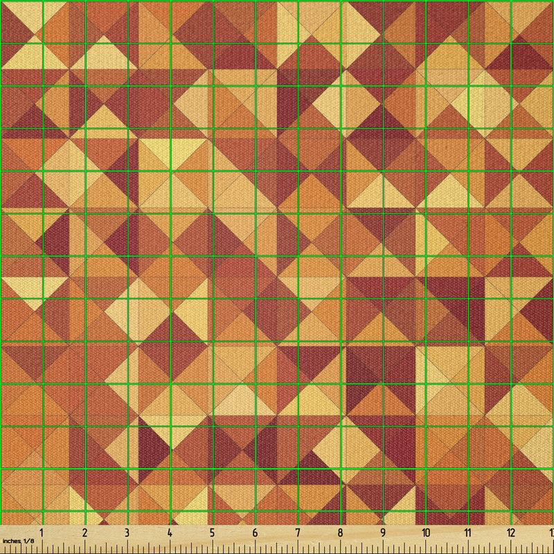 Coultas Mosaic Triangles and Squares Multi-Purpose Fabric
