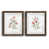 Papier, cadre noyer