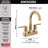 Trinsic Centerset Bathroom Faucet with Drain Assembly, 2-handle Bathroom Sink Faucet-60919721