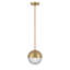 Mini-luminaire suspendu 1 lumière Luniva 8 "