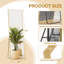 Miroir pleine grandeur, miroir de plancher suspendu ou adossé au mur, convenant à la chambre à coucher-639482232-639482234