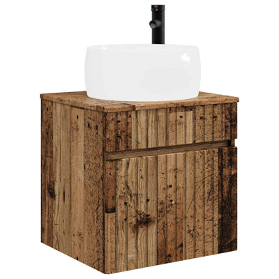 Single Bathroom Vanity with Ceramic Basin
