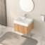 Meuble-lavabo de 24 po de couleur, fixé au mur pour les petites salles de bain, conception minimaliste, lavabo, contreplaqué, poignées, couleur à assemblage rapide avec espaces compacts intégrés, esthétique moderne, lavabo,-1346627918
