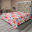 Corail foncé, ardoise, bleu / floral