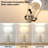 Nightstand Lamp Bedside Lamps Set Of 2 Desk Lamp Vintage Rustic Farmhouse Table Lamp 3 Way Dimmable Light,Bulb X 2,USB AC Port (With Gold, High 27 Inch)-681156518