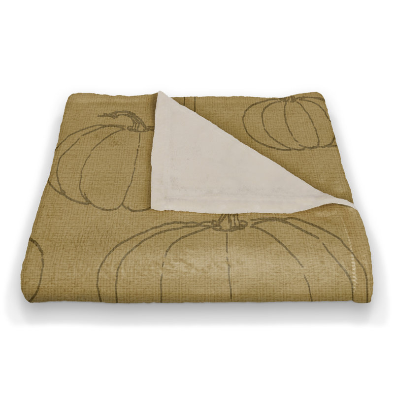 Hand Woven Throw Blanket, Yellow