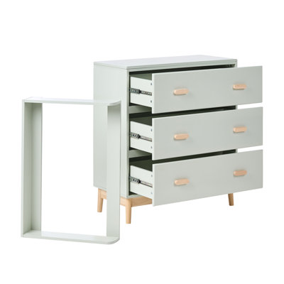 Changing Table Dresser QUILPIE Light Green