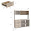 Garde-manger 68,5 po Zelpha-271349279