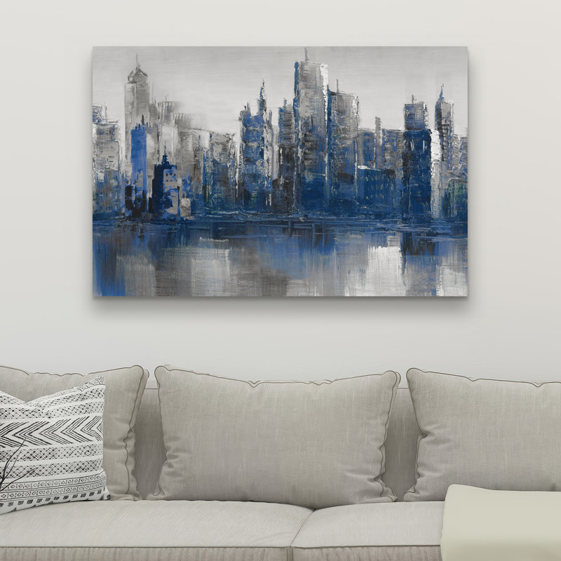Melancholy City - Toiles de villes industrielles pour la décoration intérieure