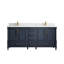 Meuble-lavabo à double cuve l 72 po x P 22 po x H 36 po Aberdeen-90126242-126771107