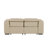 Top Grain Italian Leather Modular Power Dual Reclining Loveseat With Power Headrests-109785865