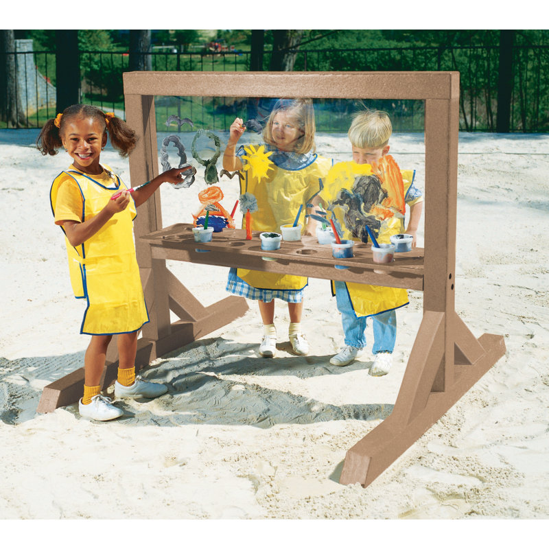 Panneau d'art portable recyclé