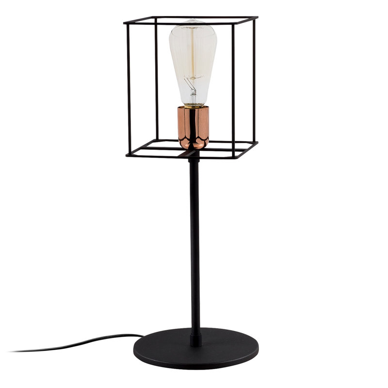 Lampe de table noire 17,72 po Crowland
