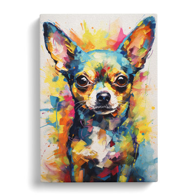 Chihuahua Action No.4 - No Frame Print