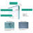 56-60"W x 60"H Double Sliding Tub Shower Door - Chrome Aluminum Alloy Frame, 1/4" (6mm) Tempered Clear Glass